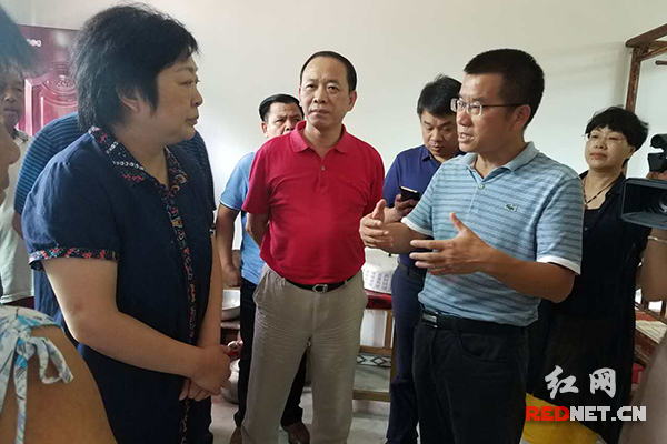 【紅網(wǎng)】湖南省衛(wèi)計委赴永州祁陽指導救災防病工作